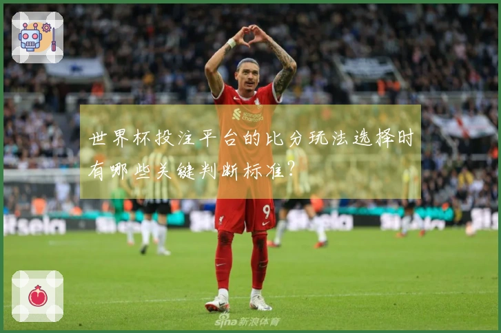 世界杯投注平台的比分玩法选择时有哪些关键判断标准？