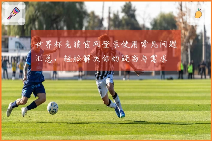 世界杯竞猜官网登录使用常见问题汇总，轻松解决你的疑惑与需求