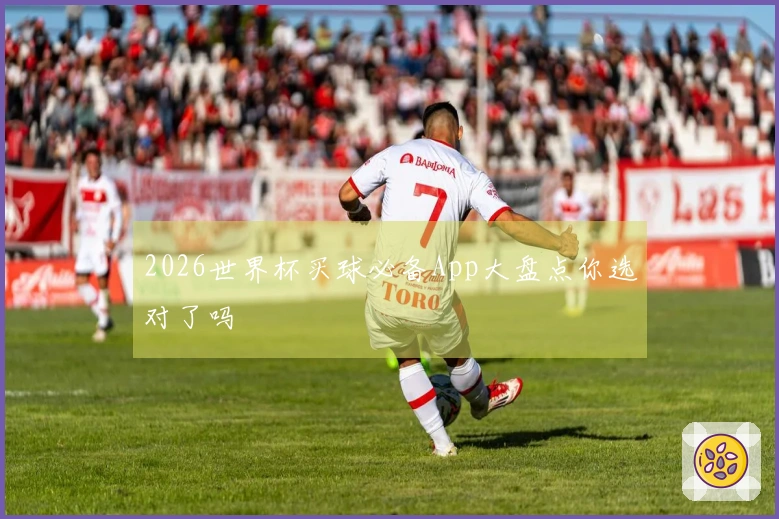 2026世界杯买球必备App大盘点你选对了吗